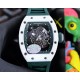 RICHARDMILLE RICHARDMILLE strongest replica RM055 series ceramic upper and lower cases are imported from Taiwan by the ATPT ceramic after treatment to form the Y-TZP ceramic by high-tech anti-handshift technology to pres