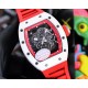 RICHARDMILLE RICHARDMILLE strongest replica RM055 series ceramic upper and lower cases are imported from Taiwan by the ATPT ceramic after treatment to form the Y-TZP ceramic by high-tech anti-handshift technology to pres