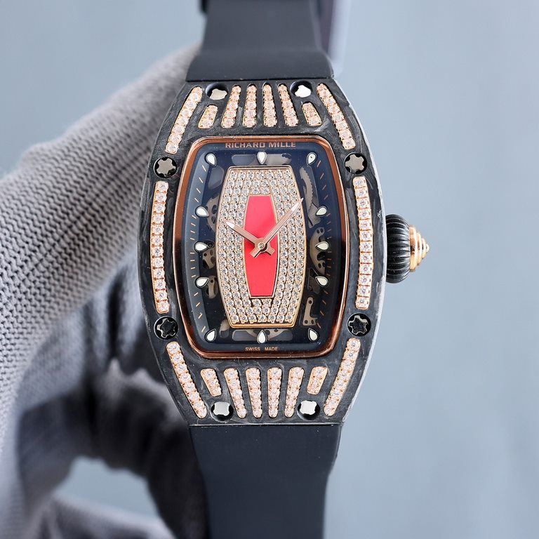 Richard Mille RM07-1 The goddess of the watch world The ladies' dream watch] Also known as the Diamond Crusher Richard Mille's relentless pursuit of technical perfection in the RM007 is designed for women who appreciate 