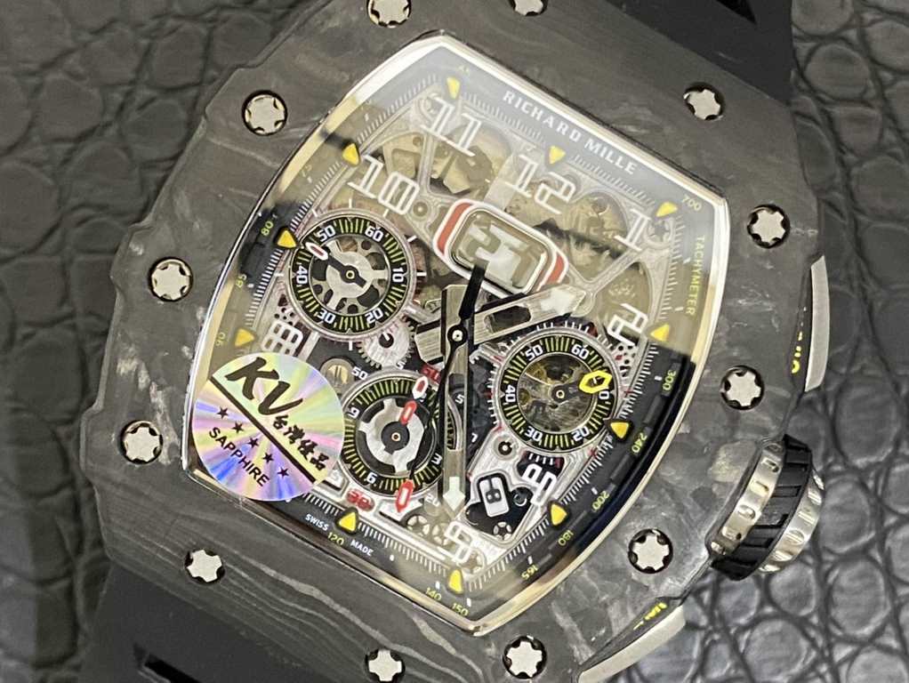 KV Richard Mille RM11-03RG Collection The perfect ergonomic design matches the pursuit of perfection of the brand's iconic architecture. every component of the RM 011 is an aesthetic expression of its functionality. the 