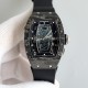 Richard Mille Richard Mille (RM037) Women's Carbon Fiber Ceramic Watch Series This watch is from the Australian actress Margot Robbie endorsement of new products. This watch is made of stainless steel case overlay, the c