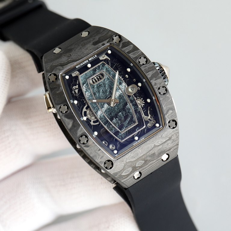 Richard Mille Richard Mille (RM037) Women's Carbon Fiber Ceramic Watch Series This watch is from the Australian actress Margot Robbie endorsement of new products. This watch is made of stainless steel case overlay, the c