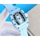 Richard Mille (RM037) women's carbon fiber ceramic watch series This watch is from Australia actress Margot Robbie endorsement of new products. This watch is made of stainless steel case overlay, the case is made of natu