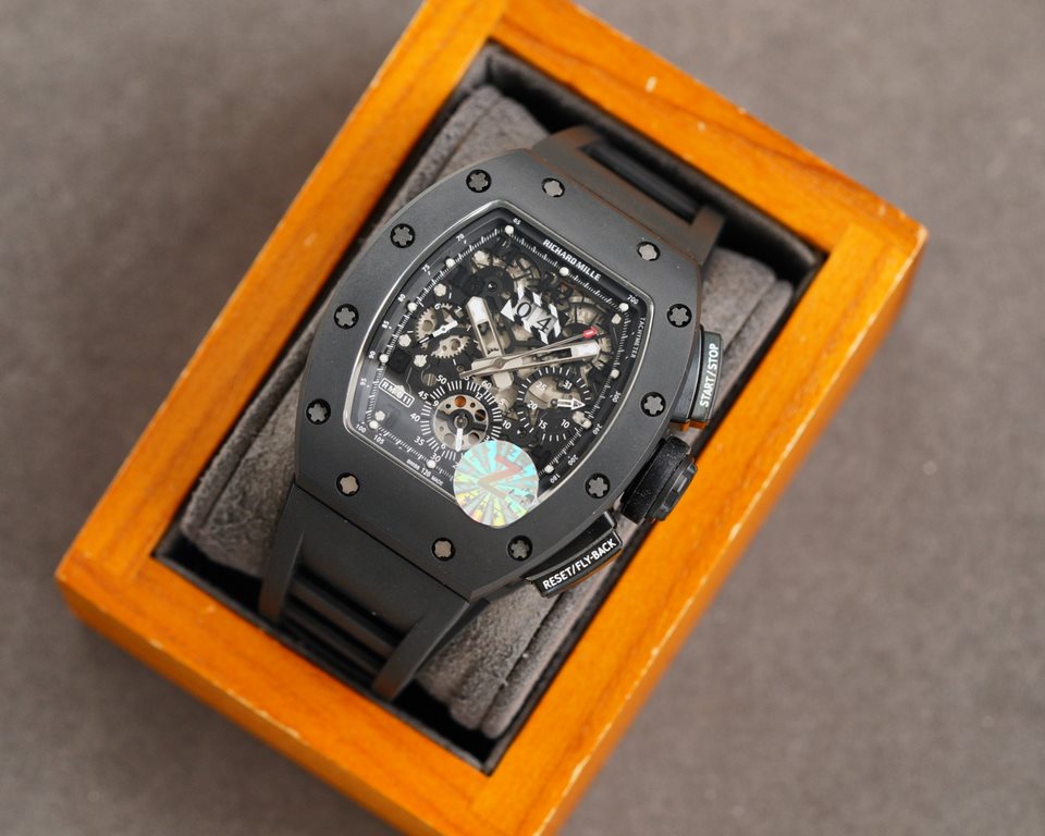 Richard Miller RM11-03 Highest value Ultimate Limited Edition  Hard to find in the world  Here he comes Unlimited, equipped with automatic 7750 mechanical chronograph movement Size 40x50x16mm Using the highest quality of