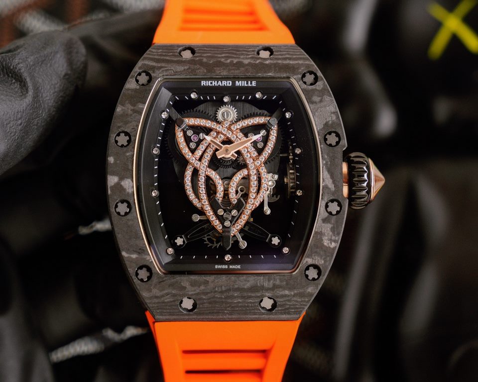 Richard Mille Richard Mille RM 019 NTPT Celtic Knot(Tourbillon Natalie Portman Limited) Tourbillon Natalie PortmanLIMITEDLimited Edition, 10 PIECE 2019 Full Set Imported carbon fiber case, original Japan Citizen fully au