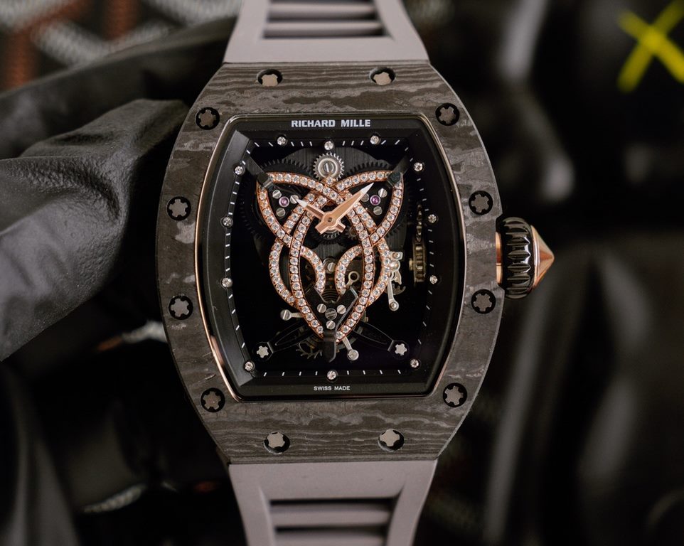 Richard Mille Richard Mille RM 019 NTPT Celtic Knot(Tourbillon Natalie Portman Limited) Tourbillon Natalie PortmanLIMITEDLimited Edition, 10 PIECE 2019 Full Set Imported carbon fiber case, original Japan Citizen fully au