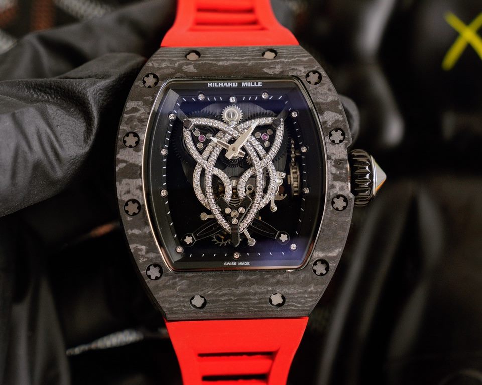 Richard Mille Richard Mille RM 019 NTPT Celtic Knot(Tourbillon Natalie Portman Limited) Tourbillon Natalie PortmanLIMITEDLimited Edition, 10 PIECE 2019 Full Set Imported carbon fiber case, original Japan Citizen fully au