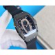 Richard Mille (RM037) women's carbon fiber ceramic watch series This watch is from Australia actress Margot Robbie endorsement of new products. This watch is made of stainless steel case overlay, the case is made of natu