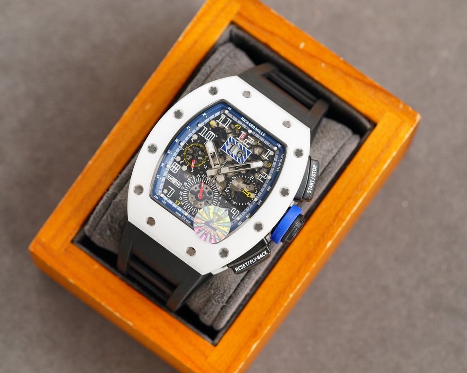 Richard Miller RM11-03 Highest value Ultimate Limited Edition  Hard to find in the world  Here he comes Unlimited, equipped with automatic 7750 mechanical chronograph movement Size 40x50x16mm Using the highest quality NT