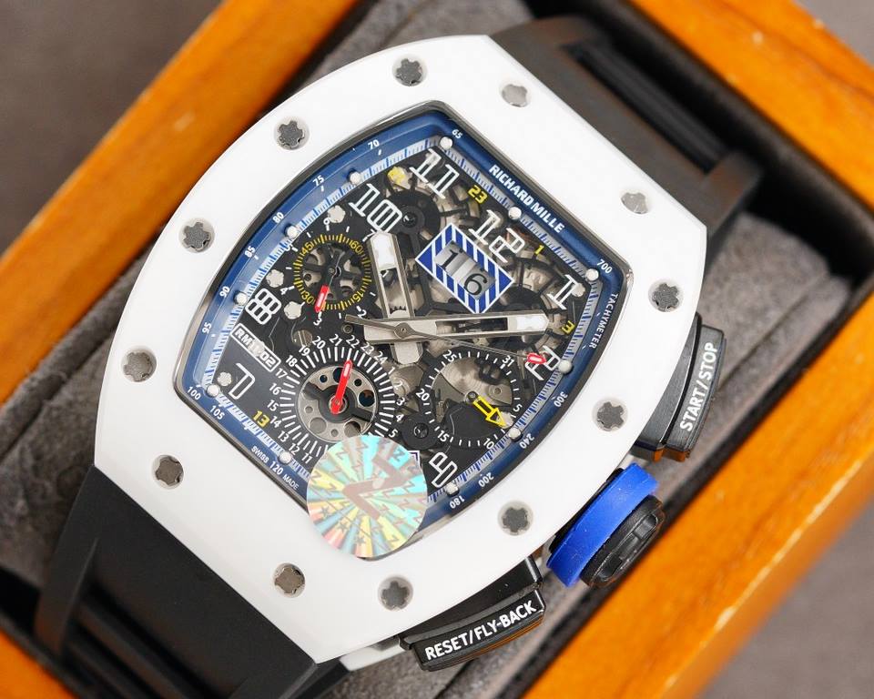 Richard Miller RM11-03 Highest value Ultimate Limited Edition  Hard to find in the world  Here he comes Unlimited, equipped with automatic 7750 mechanical chronograph movement Size 40x50x16mm Using the highest quality NT