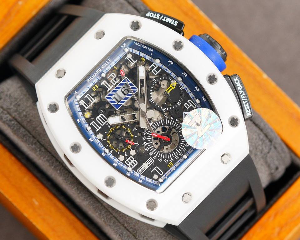 Richard Miller RM11-03 Highest value Ultimate Limited Edition  Hard to find in the world  Here he comes Unlimited, equipped with automatic 7750 mechanical chronograph movement Size 40x50x16mm Using the highest quality NT