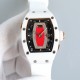 Richard Mille Richard Mille (RM037) Women's Carbon Fiber Ceramic Watch Series This watch is from the Australian actress Margot Robbie endorsement of new products. This watch is made of stainless steel case overlay, the c