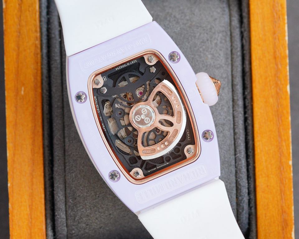 RM factory production   Richard Mille   RichardMille Candy Cotton Candy The latest explosion bon bon series of the rarest pieces! Overcoming traditional craftsmanship breaks the mold! One of the most respected techniques