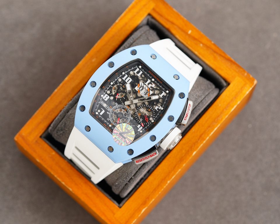 Richard Miller RM11-03 Highest value Ultimate Limited Edition  Hard to find in the world  Here he comes Unlimited, equipped with automatic 7750 mechanical chronograph movement Size 40x50x16mm Using the highest quality NT