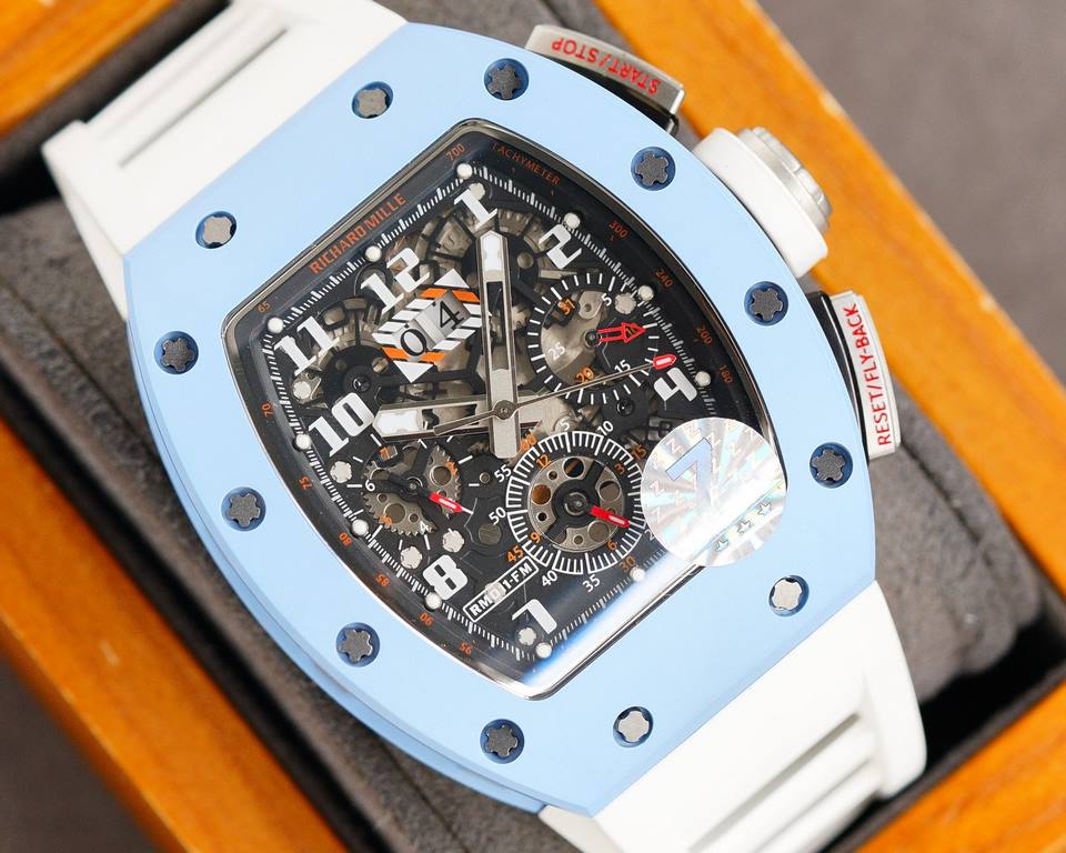 Richard Miller RM11-03 Highest value Ultimate Limited Edition  Hard to find in the world  Here he comes Unlimited, equipped with automatic 7750 mechanical chronograph movement Size 40x50x16mm Using the highest quality NT