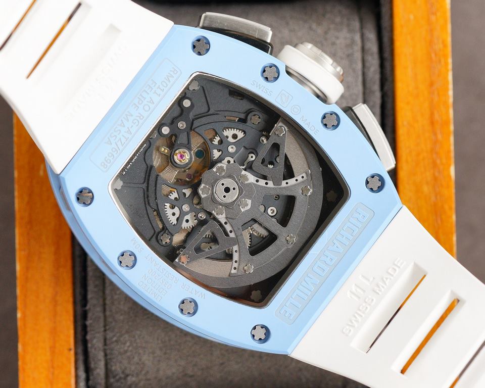 Richard Miller RM11-03 Highest value Ultimate Limited Edition  Hard to find in the world  Here he comes Unlimited, equipped with automatic 7750 mechanical chronograph movement Size 40x50x16mm Using the highest quality NT