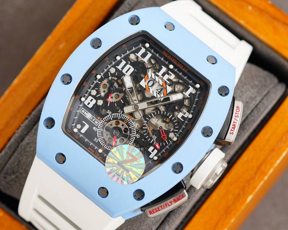 Richard Miller RM11-03 Highest value Ultimate Limited Edition  Hard to find in the world  Here he comes Unlimited, equipped with automatic 7750 mechanical chronograph movement Size 40x50x16mm Using the highest quality NT