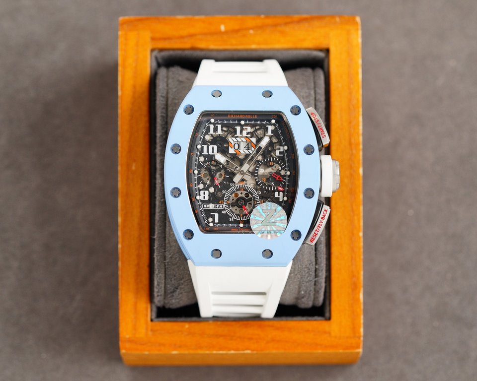 Richard Miller RM11-03 Highest value Ultimate Limited Edition  Hard to find in the world  Here he comes Unlimited, equipped with automatic 7750 mechanical chronograph movement Size 40x50x16mm Using the highest quality NT