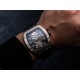 JB Richard Mille RM001   True Tourbillon Upgrade, upgraded as follows 1, re-copying the original data, the deck frame is closer to the original, the similarity is more than 95%; 2, upgraded to a toughened glass double-la