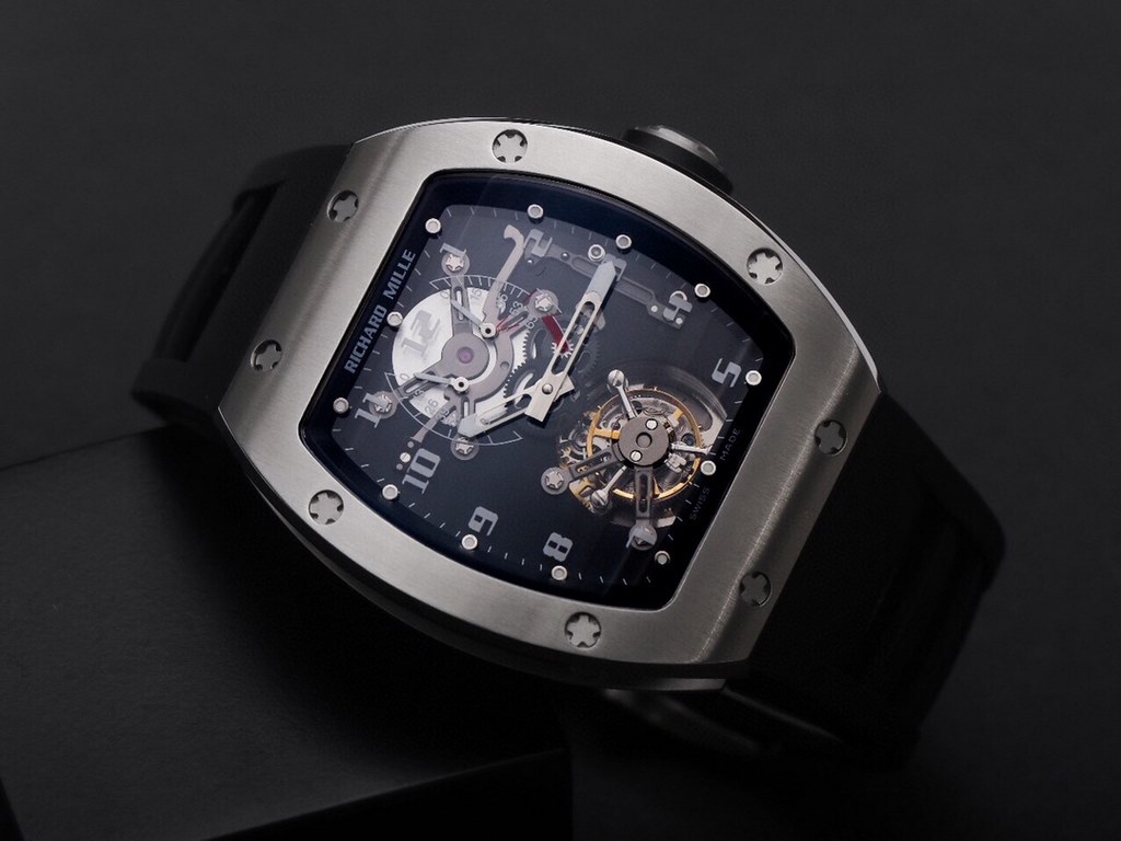 JB Richard Mille RM001   True Tourbillon Upgrade, upgraded as follows 1, re-copying the original data, the deck frame is closer to the original, the similarity is more than 95%; 2, upgraded to a toughened glass double-la