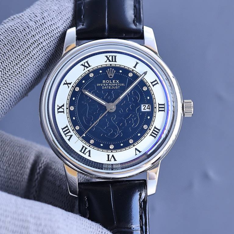 The new  ROLEX  Rolex . Cellini series, a show gentleman's style, suitable for a variety of activities and occasions of the choice of men's wristwatches Equipped with accurate and stable imported 9015 caliber. 28,800 vib