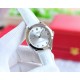 Brand：Rolex Style：New Women's Mechanical Watch Movement：Imported Citizen 8215 Mechanical Mirror：Imported Sapphire Glass Bracelet：Real Cowhide Bracelet316L Ceramic Bracelet between Steel Size：Diameter 34mm Thickness 11mm 