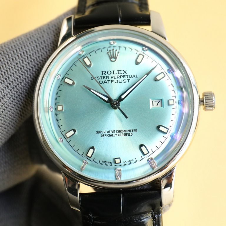 . ROLEX Rolex . A men's watch that shows off a gentleman's demeanor and is perfect for all kinds of events Equipped with a precise and stable imported caliber 9015. 28,800 vibrations per hour, zero repair quality! Diamet