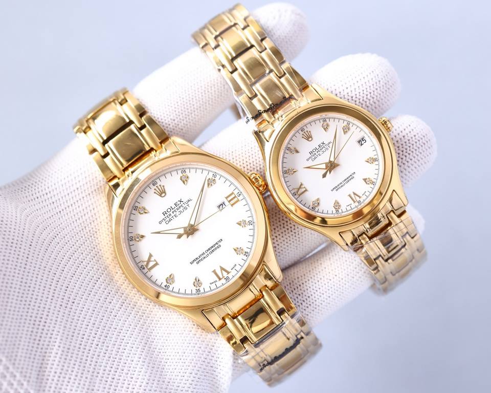 Rolex Classic Couples   Watch Wristwatch! NEW!  8    Swarovski kite diamonds with Roman studs! Makes it clearer and easier for you to read the time! Double-bib sapphire anti-scratch mirror!   built-in original imported 8