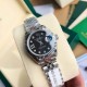 With box Support Hong Kong, the United States direct mailRolex Women's Logotype 28㎜ Log Series, Women's Logotype Oyster case is a model of solid elegance and perfect proportion, using 316L stainless steel to forge stainl