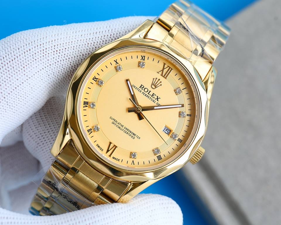 The same [five-star   recommended] new Rolex business series, the whole watch is made of 316L steel, the dial is made of finely ground sunburst, so that you can read the time more clearly! High-grade atmosphere! 316L ste