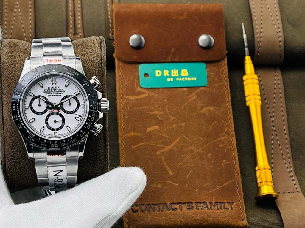 DR Factory2021 new force] V2 upgraded version Rau. Rolex Daytona 116500LN Series Daytona explosive series! Continuing the classic force that began in 1963, the details1 [movement] equipped with Ditoner special 7750 self-