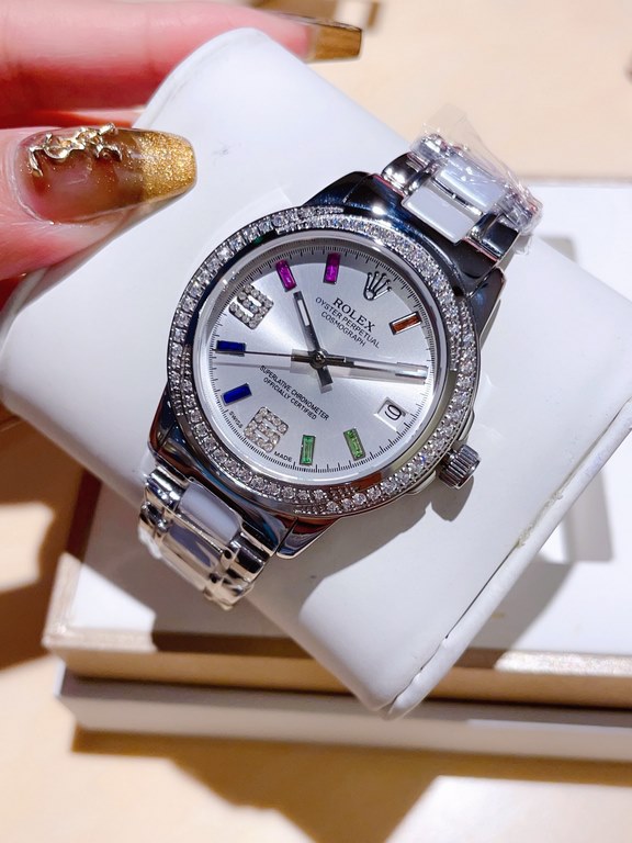 Rolex exquisite quality of the latest debut of meticulous wrist beauty harmonic beauty immortal flawless picking subtle Yueer  brand] Rolex (physical more beautiful recommended)     [Type] exquisite women's watches[Strap