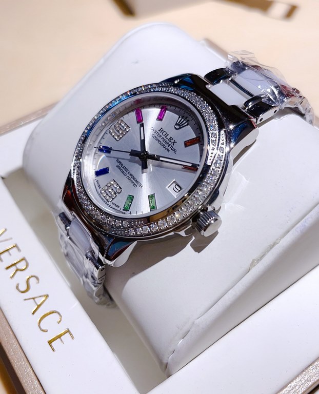 Rolex exquisite quality of the latest debut of meticulous wrist beauty harmonic beauty immortal flawless picking subtle Yueer  brand] Rolex (physical more beautiful recommended)     [Type] exquisite women's watches[Strap