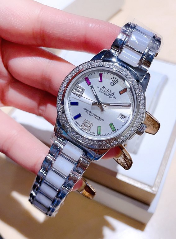 Rolex exquisite quality of the latest debut of meticulous wrist beauty harmonic beauty immortal flawless picking subtle Yueer  brand] Rolex (physical more beautiful recommended)     [Type] exquisite women's watches[Strap