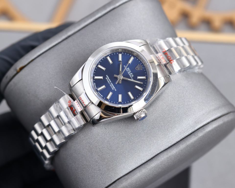 The Rolex Logbook (Ultra High Quality 28mm Goddess Exclusive) ① uses 316L steel to forge a stainless steel watch case that is highly resistant to corrosion. This ultra-precision steel is not only very durable and easy to