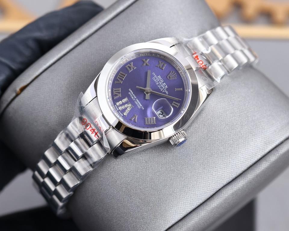 The Rolex Logbook (Ultra High Quality 28mm Goddess Exclusive) ① uses 316L steel to forge a stainless steel watch case that is highly resistant to corrosion. This ultra-precision steel is not only very durable and easy to