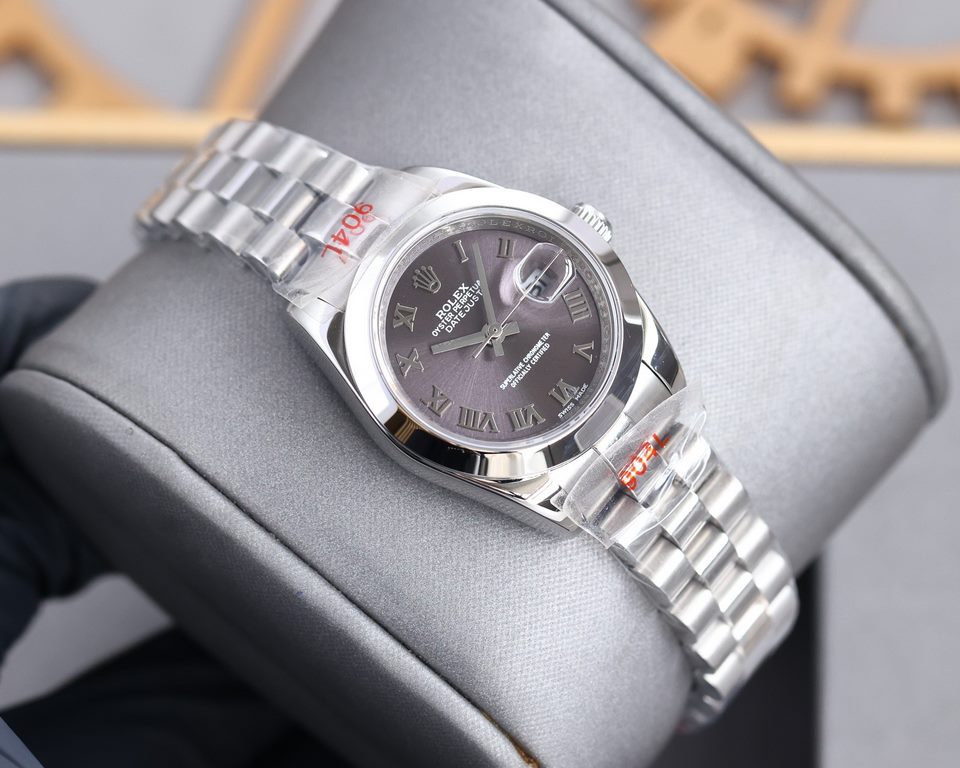 The Rolex Logbook (Ultra High Quality 28mm Goddess Exclusive) ① uses 316L steel to forge a stainless steel watch case that is highly resistant to corrosion. This ultra-precision steel is not only very durable and easy to