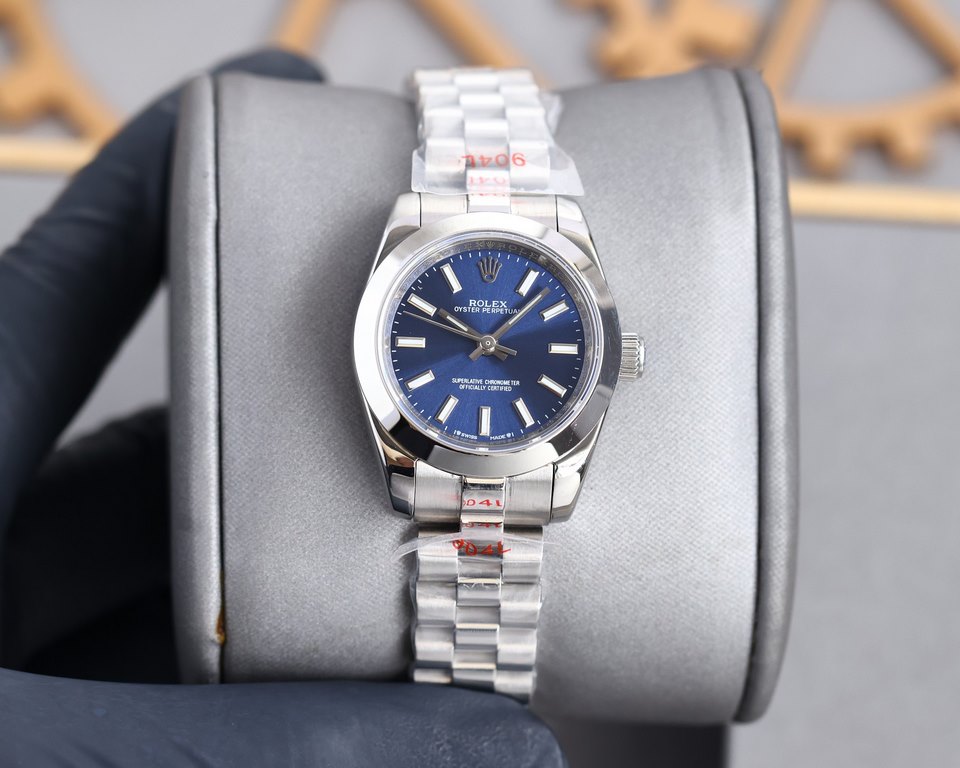 The Rolex Logbook (Ultra High Quality 28mm Goddess Exclusive) ① uses 316L steel to forge a stainless steel watch case that is highly resistant to corrosion. This ultra-precision steel is not only very durable and easy to