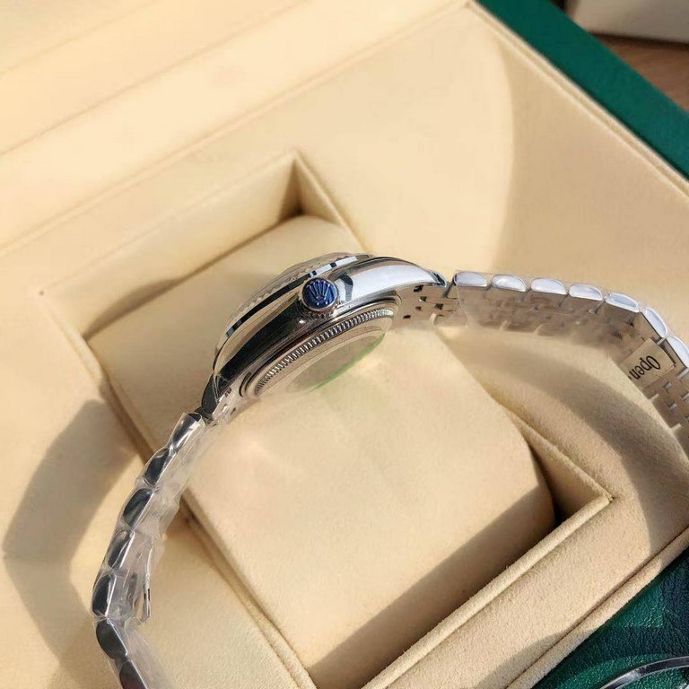 With box Support Hong Kong, the United States direct mailRolex Women's Logotype 28㎜ Log Series, Women's Logotype Oyster case is a model of solid elegance and perfect proportion, using 316L stainless steel to forge stainl