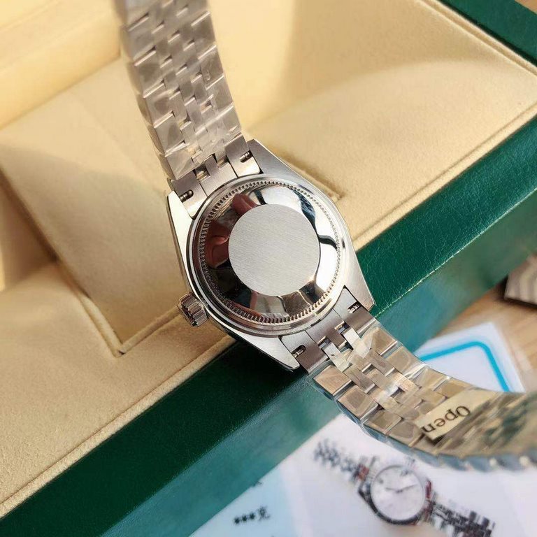 With box Support Hong Kong, the United States direct mailRolex Women's Logotype 28㎜ Log Series, Women's Logotype Oyster case is a model of solid elegance and perfect proportion, using 316L stainless steel to forge stainl