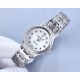 New Rolex Ladies' Watch!New listing! Shell face! Swarovski crystal diamonds with trendy matching! Simple dial design, simple but not monotonous! 316L stainless steel case, the corners of the more Hyun Li, show the charm 