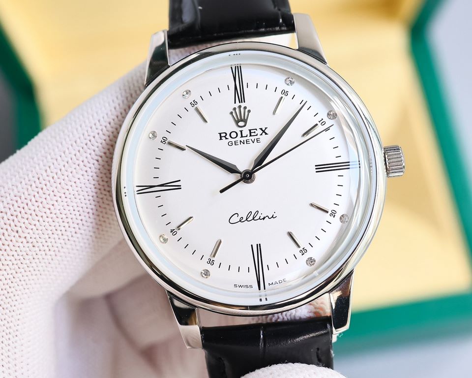 . ROLEX Rolex . Cellini, a gentleman's watch, suitable for a variety of activities and occasions, the choice of men's watches Equipped with accurate and stable imported movement 9015. 28,800 vibrations per hour, zero rep