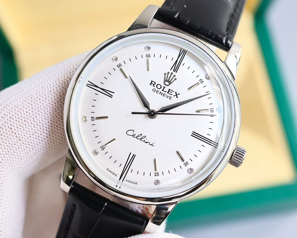 . ROLEX Rolex . Cellini, a gentleman's watch, suitable for a variety of activities and occasions, the choice of men's watches Equipped with accurate and stable imported movement 9015. 28,800 vibrations per hour, zero rep