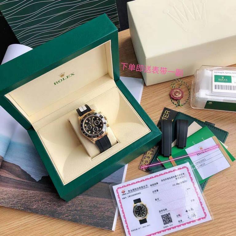 Boxed Support Hong Kong, U.S. direct mailTop Edition Rolex Cosmograph Ditonner M116518ln-0046 Rolex Cosmograph Ditonner M116518ln-0046! Green DeeOriginal one to one open mold, diameter 40 millimeters using N factory excl