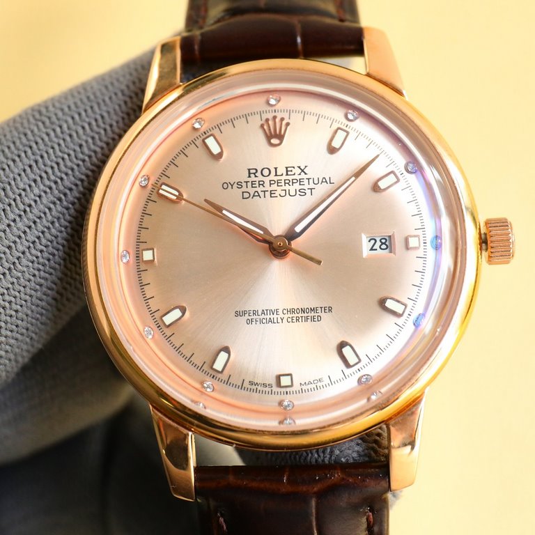 . ROLEX Rolex . A men's watch that shows off a gentleman's demeanor and is perfect for all kinds of events Equipped with a precise and stable imported caliber 9015. 28,800 vibrations per hour, zero repair quality! Diamet