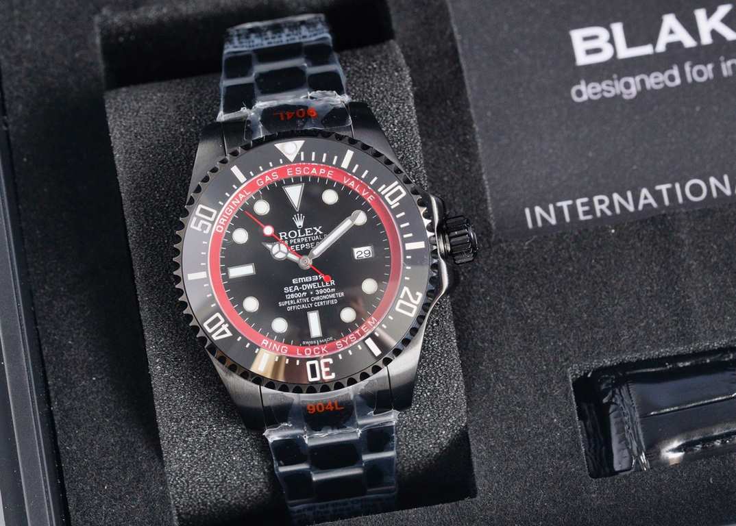 VR Supreme! The Supreme Ghost King dares to experiment and create another new trend - 44mm watch diameter!The Rolex SEA Deep Submarine Overseas Customized Edition - Red DevilBlueBlack is a stunning arrival. Equipped with