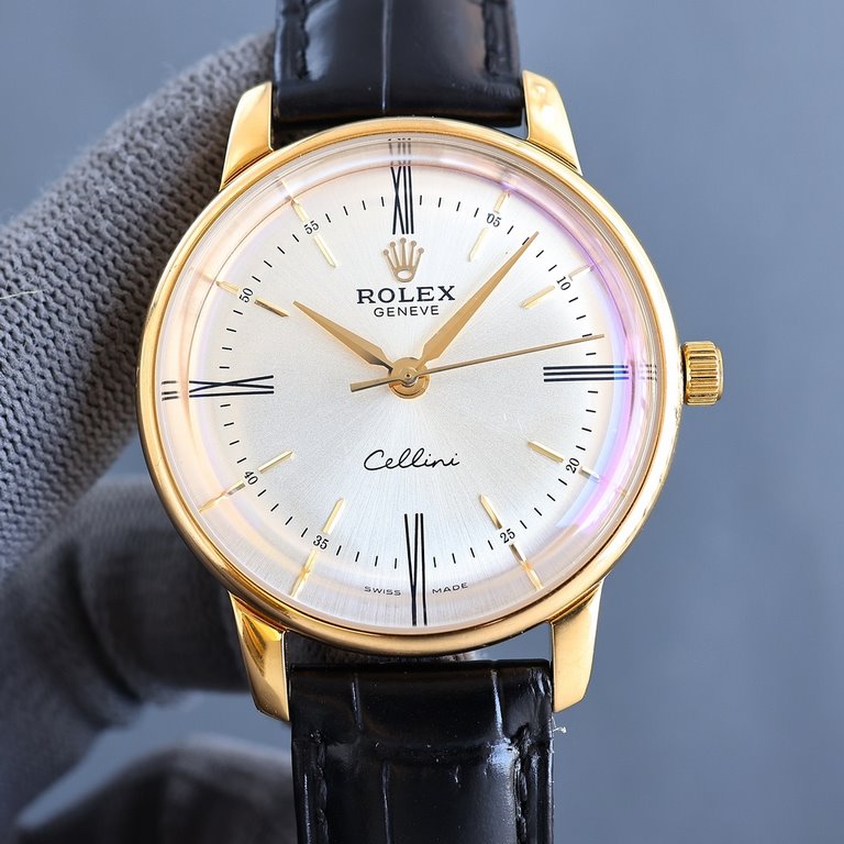 ROLEX Rolex . Cellini, a gentleman's watch, suitable for all kinds of activities and occasions of the men's watch equipped with accurate and stable imported movement 9015. 28,800 vibrations per hour, zero repair quality!