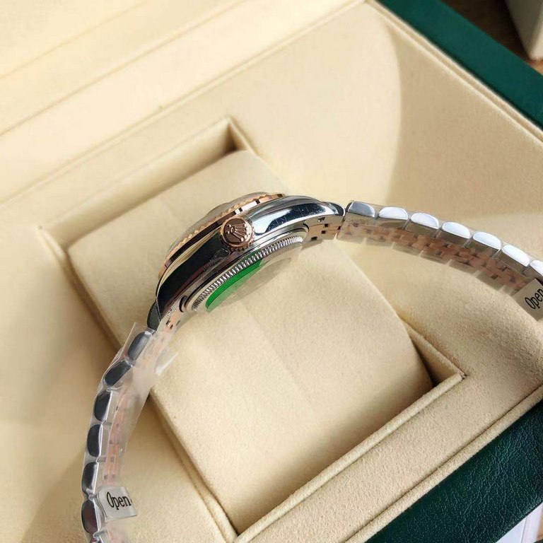 With box Support Hong Kong, the United States direct mailRolex Women's Logotype 28㎜ Log Series, Women's Logotype Oyster case is a model of solid elegance and perfect proportion, using 316L stainless steel to forge stainl