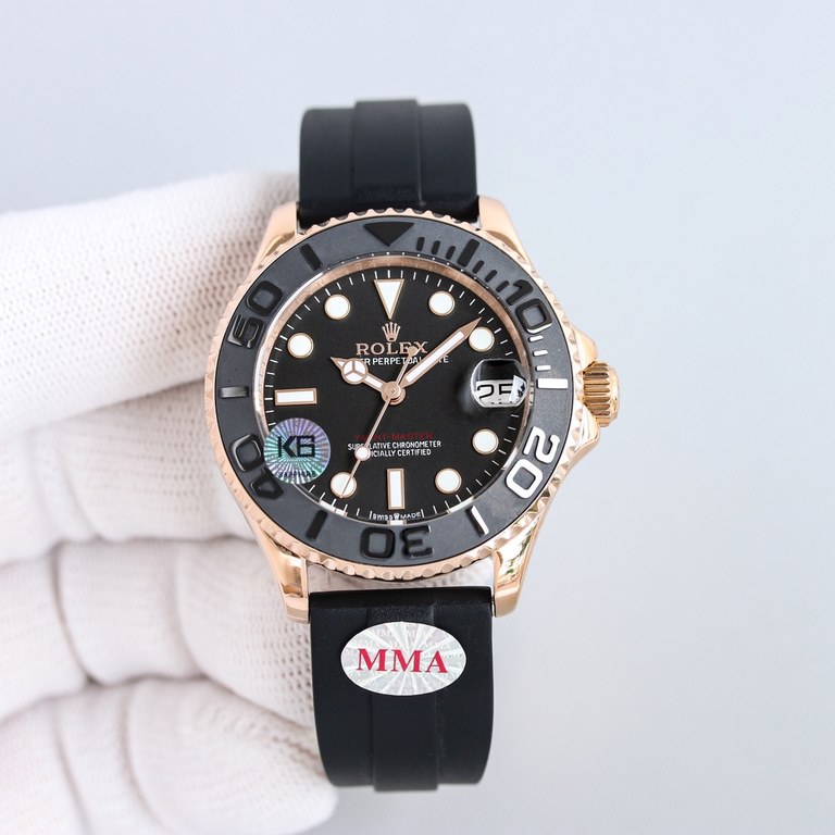 MMA Factory Rolex Yachtmaster Series m268621-Refined and unobtrusive with the new 2836 automatic mechanismDiameter 37mmWater resistance 5ATM water resistantGlass sapphireThe overall appearance of polished lines and angle