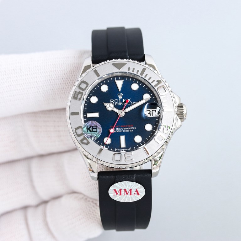 MMA Factory Rolex Yachtmaster Series m268621-Refined and unobtrusive with the new 2836 automatic mechanismDiameter 37mmWater resistance 5ATM water resistantGlass sapphireThe overall appearance of polished lines and angle